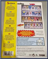 Slayback from X-Men - X-Force - Series 4 manufactured by Toy Biz [Back]