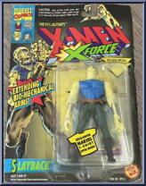 Slayback from X-Men - X-Force - Series 4 manufactured by Toy Biz [Front]