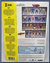 X-Treme from X-Men - X-Force - Series 4 manufactured by Toy Biz [Back]