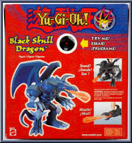 Black Skull Dragon from Yu-Gi-Oh! - Dragons manufactured by Mattel [Back]