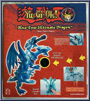 Blue-Eyes Ultimate Dragon from Yu-Gi-Oh! - Dragons manufactured by Mattel [Back]