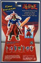 Flame Swordsman from Yu-Gi-Oh! - Basic Series manufactured by Mattel [Back]