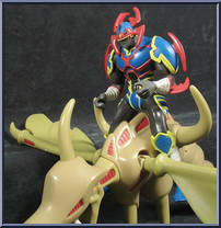 Gaia the Dragon Champion from Yu-Gi-Oh! - Dragons manufactured by Mattel [Loose]
