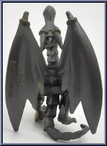 Red-Eyes Black Dragon from Yu-Gi-Oh! - Mini  2 manufactured by Mattel [Loose]