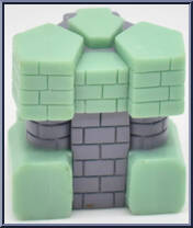 Stone Statue of the Aztecs from Yu-Gi-Oh! - Mini 11 manufactured by Mattel [Loose]