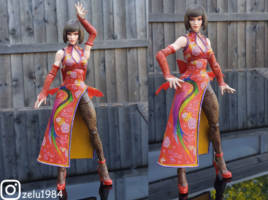 Anna Williams (Tekken) Custom Action Figure