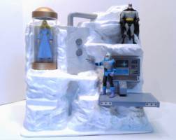 Mr Freeze Hideout (Batman Animated) Custom Diorama / Playset