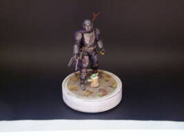 Black Series Mando (Star Wars) Custom Diorama / Playset