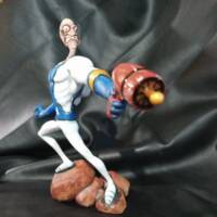 EarthWorm Jim (Earthworm Jim) Custom Statue / Bust
