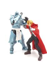 Edward and Alphonse Elric (Full Metal Alchemist) Custom Action Figure