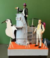 Penguin Sub Batman '66 (Batman) Custom Diorama / Playset