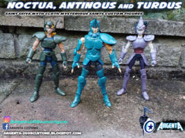 Noctua, Antinous and Turdus (Saint Seiya) Custom Action Figure