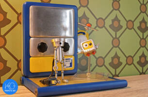 Chibi-Robo and Telly Vision (Nintendo) Custom Action Figure