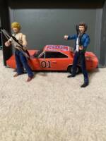The Dukes of Hazzard Bo and Luke Duke (Dukes of Hazzard) Custom Action Figure