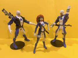 Blue Trinity (DC Universe) Custom Action Figure
