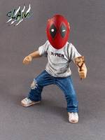 Little Wade Wilson - a.K.a. Deadpool (Marvel Legends) Custom Action Figure