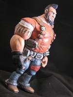 Boarderlands2 Salvador Gunzerker (Prototype) Custom Action Figure