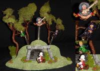 Discworld Long Man Diorama (Diorama) Custom Diorama / Playset