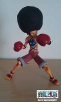 Afro Luffy (Manga Heroes) Custom Action Figure