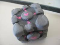 Companion Cube (Portal) Custom Miniature / Figurine