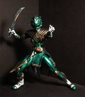 MMPR Armored Green Ranger Rita Repusa (Power Rangers) Custom Action Figure