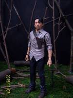 Glenn Rhee Episode 603 "Thank You" (Walking Dead) Custom Action Figure