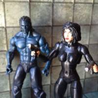 Selene and Michael Corvin (hybrid form) (Underworld) Custom Action Figure