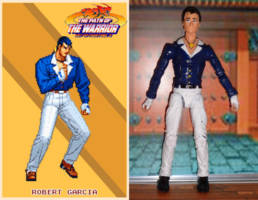 Robert Garcia (Art of Fighting) Custom Action Figure