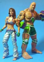 Christie Monteiro vs Craig Marduk (Tekken) Custom Action Figure
