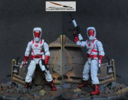 Snow Bank - Gi Joe (G.I. Joe 25th Anniversary) Custom Action Figure