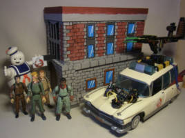 Vintage The Real Ghostbusters Diorama / Display (Ghostbusters) Custom Diorama / Playset