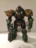 Mega City One, riot armoured judge. (Starcraft) Custom Action Figure