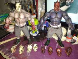 Rick Taylor + Mirror Rick (Splatterhouse 2010) (Splatterhouse) Custom Action Figure